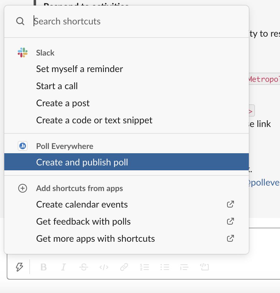 Getting started Poll Everywhere