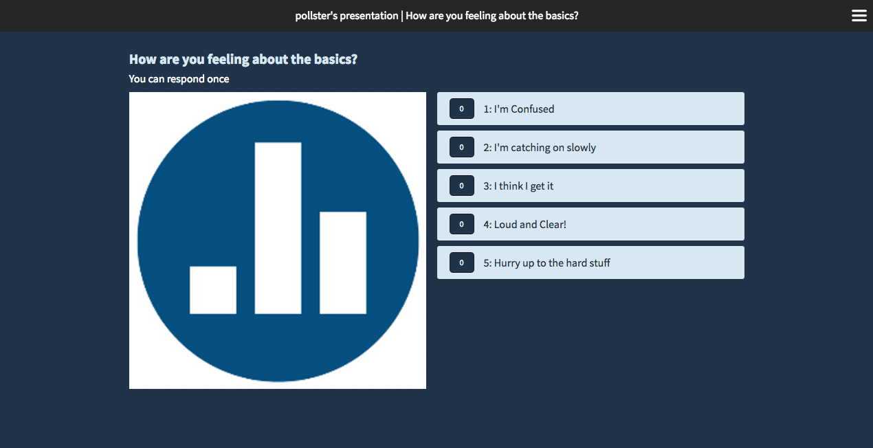 Instructions view | Poll Everywhere