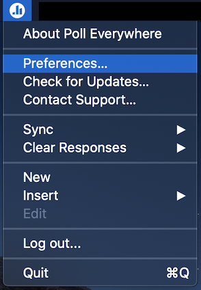 Update your settings | Poll Everywhere